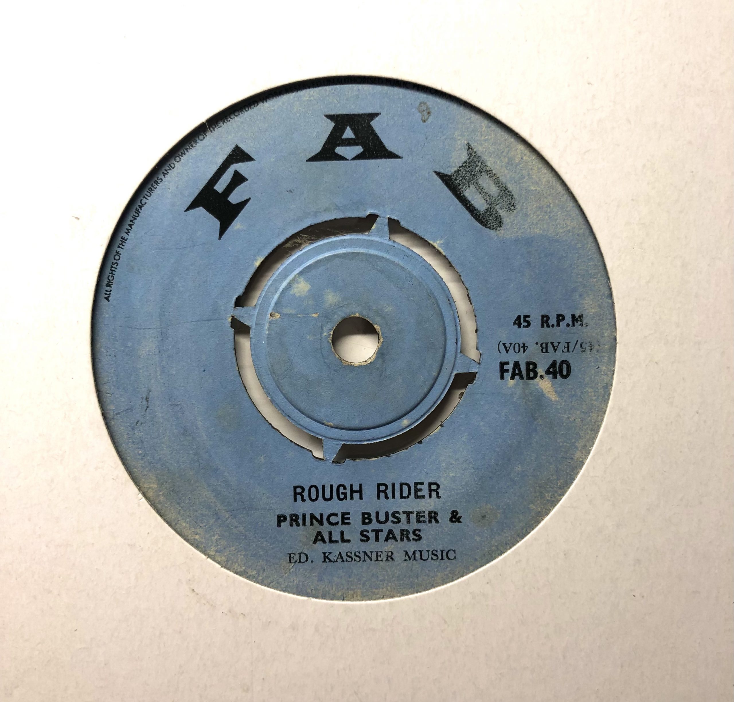 Prince Buster - Rough Rider | VinylSelector.com