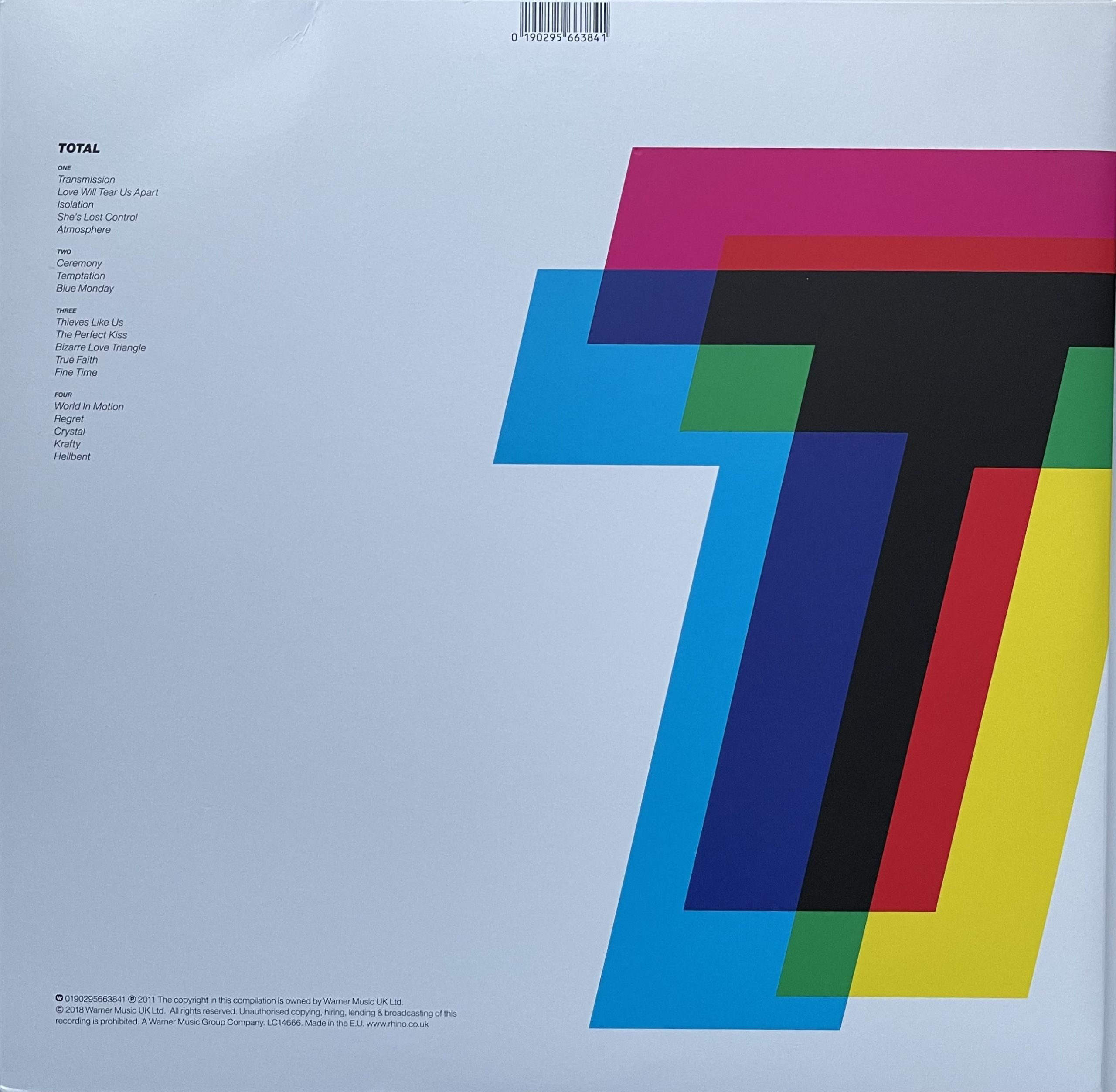 Joy Division / New Order – Total From Joy Division To New Order 