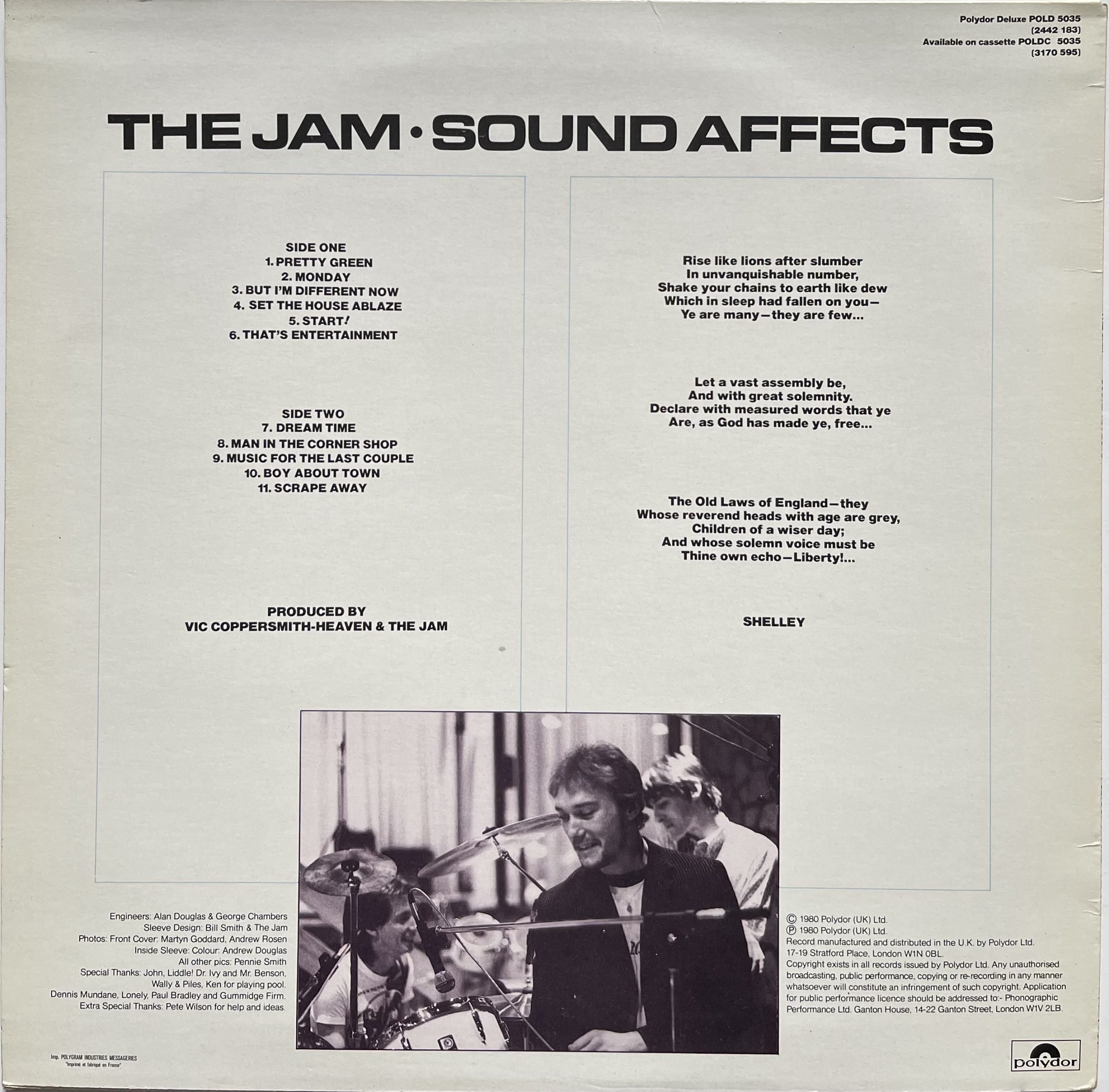 The Jam – Sound Affects | VinylSelector.com
