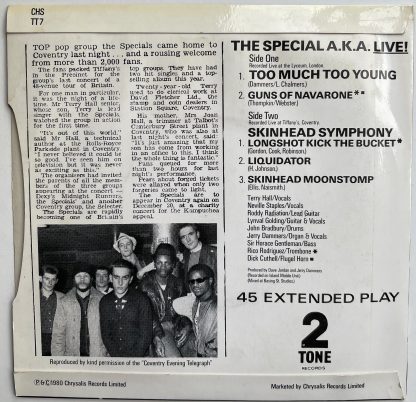 The Special A.K.A. Featuring Rico – Too Much Too Young
