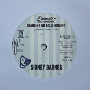 Sidney Barnes β Standing On Solid Ground