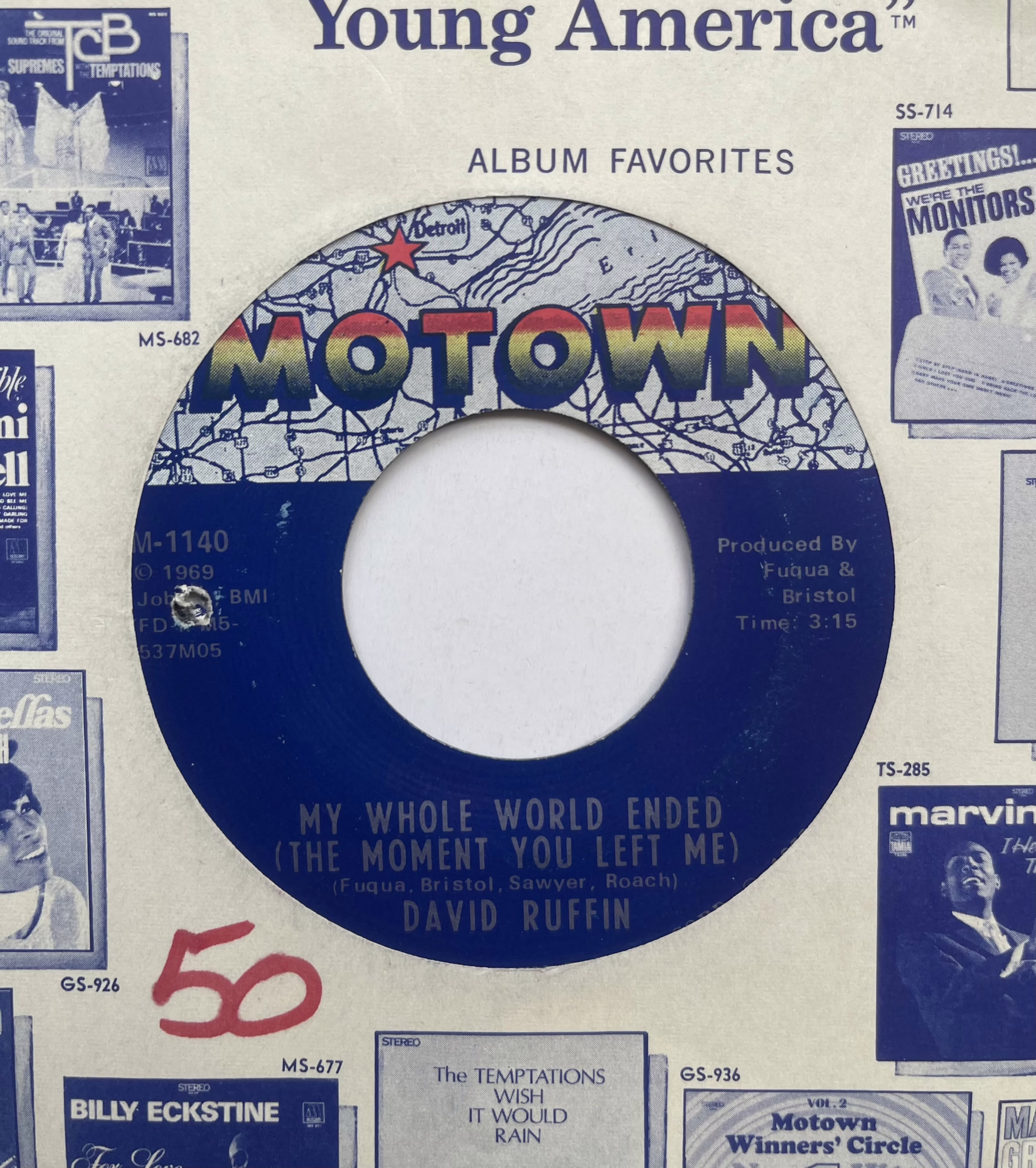 David Ruffin – My Whole World Ended (The Moment You Left Me)