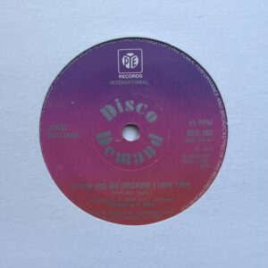 Jerry Williams β If You Ask Me (Because I Love You)