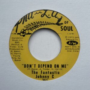 The Fantastic Johnny C – Don't Depend On Me